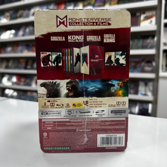 MONTERVERSE COLLECTION 4 FILMS STEELBOOK 4K UHD + BLU RAY METAL BOX SET MONTERVERSE COLLECTION 4 FILMS STEELBOOK 4K UHD + BLU RAY METAL BOX SET