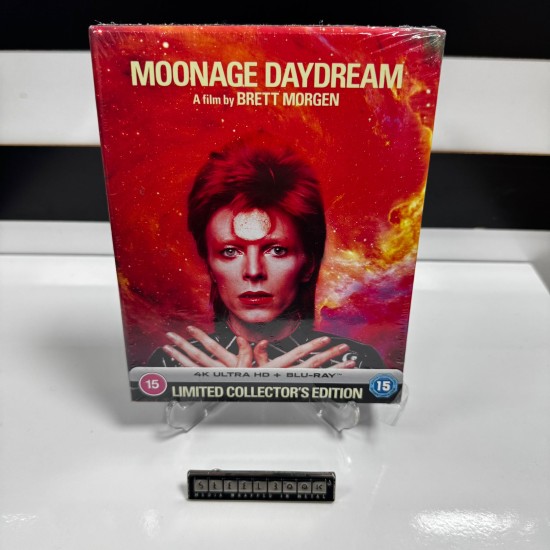 MOONAGE DAYDREAM COLLECTOR'S EDITION STEELBOOK 4K UHD + BLU RAY MOONAGE DAYDREAM COLLECTOR'S EDITION STEELBOOK 4K UHD + BLU RAY