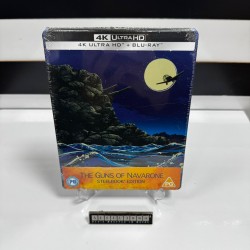 THE GUNS OF NAVARONE - NAVARONE'UN TOPLARI STEELBOOK 4K UHD + BLU RAY