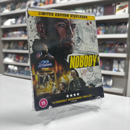 NOBODY - ONEMSIZ BIRI STEELBOOK 4K UHD + BLU RAY