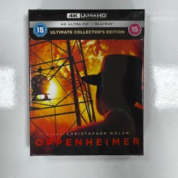 OPPENHEIMER ULTIMATE COLLECTOR'S EDITION FULLSLIP STEELBOOK 4K UHD + BLU RAY + BONUS BLU RAY