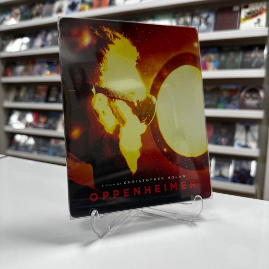 OPPENHEIMER STEELBOOK 4K UHD + BLU RAY + BONUS BLU RAY ( 3 DISK ) OPPENHEIMER STEELBOOK 4K UHD + BLU RAY + BONUS BLU RAY ( 3 DISK )
