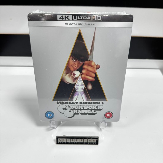 A CLOCKWORK ORANGE - OTOMATIK PORTAKAL STEELBOOK 4K UHD + BLU RAY A CLOCKWORK ORANGE - OTOMATIK PORTAKAL STEELBOOK 4K UHD + BLU RAY
