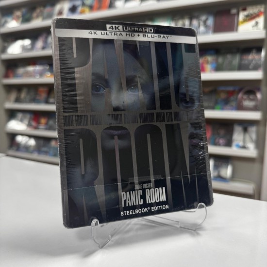 PANIC ROOM - PANIK ODASI STEELBOOK 4K UHD + BLU RAY