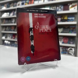 A QUIET PLACE : PART 2 - SESSIZ BIR YER : BOLUM 2 STEELBOOK 4K UHD + BLU RAY