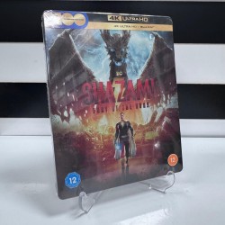 SHAZAM : FURY OF THE GODS STEELBOOK 4K UHD + BLU RAY