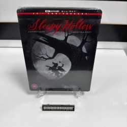 SLEEPY HOLLOW - HAYALET SUVARI STEELBOOK 4K UHD + BLU RAY