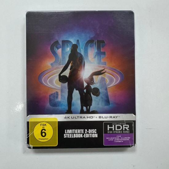 SPACE JAM : A NEW LEGACY STEELBOOK 4K UHD + BLU RAY