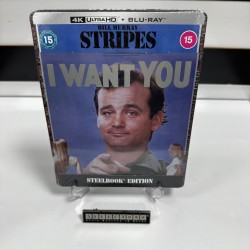 STRIPES - CIZGILER STEELBOOK 4K UHD + BLU RAY