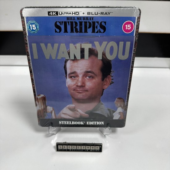 STRIPES - CIZGILER STEELBOOK 4K UHD + BLU RAY STRIPES - CIZGILER STEELBOOK 4K UHD + BLU RAY