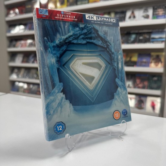 SUPERMAN ( 2025 ) LIMITED EDITION COLLECTIBLE STEELBOOK 4K UHD + BLU RAY