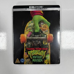 TEENAGE MUTANT NINJA TURTLES : MUTANT MAHYEM STEELBOOK 4K UHD + BLU RAY