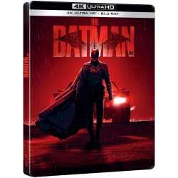 THE BATMAN (2022) STEELBOOK 4K UHD + BLU RAY + BONUS BLU RAY ( 3 DISK )