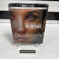THE SUBSTANCE - CEVHER STEELBOOK  4K UHD + BLU RAY