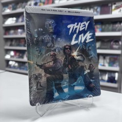 THEY LIVE - YASIYORLAR STEELBOOK 4K UHD + BLU RAY THEY LIVE - YASIYORLAR STEELBOOK 4K UHD + BLU RAY