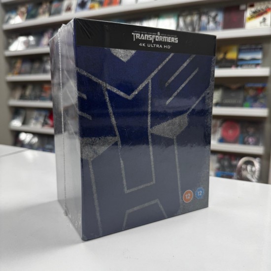 TRANSFORMERS LIMITED EDITION STEELBOOK 6 MOVIE COLLECTION BOX SET