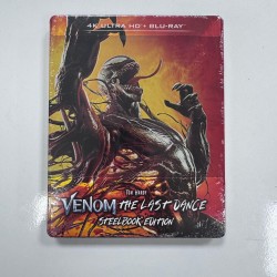 VENOM : THE LAST DANCE STEELBOOK 4K UHD + BLU RAY