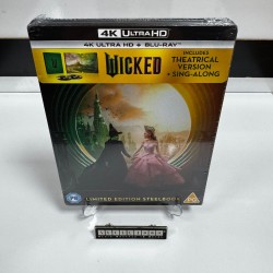 WICKED STEELBOOK 4K UHD + BLU RAY