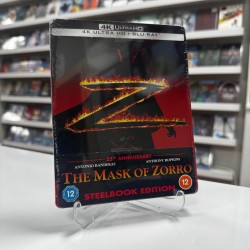 THE MASK OF ZORRO - MASKELI KAHRAMAN ZORRO STEELBOOK 4K UHD + BLU RAY