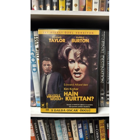 WHO'S AFRAID OF VIRGINIA WOOLF ? - KİM KORKAR HAİN KURTTAN DVD - 2 DİSK WHO'S AFRAID OF VIRGINIA WOOLF ? - KİM KORKAR HAİN KURTTAN DVD - 2 DİSK