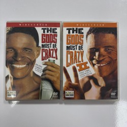 TANRILAR CILDIRMIS OLMALI 1 & 2 - THE GODS MUST BE CRAZY 1&2  DVD SET