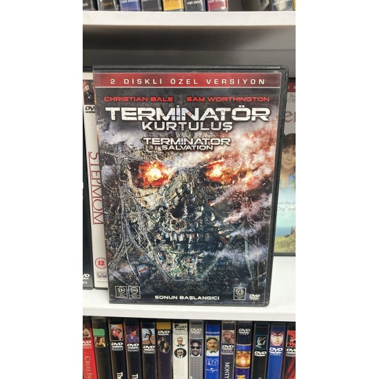 TERMİNATÖR SALVATION DVD 2 DİSK TERMİNATÖR SALVATION DVD 2 DİSK