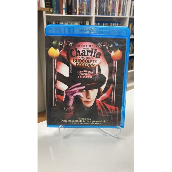  ÇARLİ'NİN ÇİKOLATA FABRİKASI - CHARLIE AND THE CHOCOLATE FACTORY BLU RAY