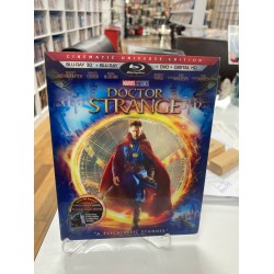 DOCTOR STRANGE BLU RAY - 3D2D - 2 DISK - OZEL LENTICULAR KAPAK ( CINEMATIC UNIVERSE EDITION )