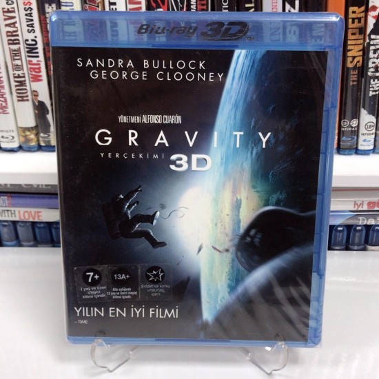 YER CEKIMI - GRAVITY 3D2D BLU RAY - 2 DISK YER CEKIMI - GRAVITY 3D2D BLU RAY - 2 DISK