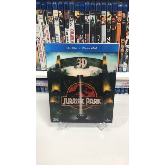 JURASSIC PARK 3D2D BLU RAY ( HOLOGRAMLI KARTON KILIF ) JURASSIC PARK 3D2D BLU RAY ( HOLOGRAMLI KARTON KILIF )