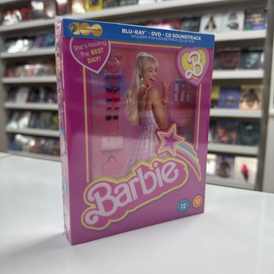 BARBIE COLLECTOR'S EDITION BLU RAY + DVD + CD SOUNDTRACK ( 3 DISK ) BARBIE COLLECTOR'S EDITION BLU RAY + DVD + CD SOUNDTRACK ( 3 DISK )