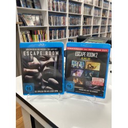 ESCAPE ROOM / ESCAPE ROOM 2 - 2 FILM BLU RAY SET
