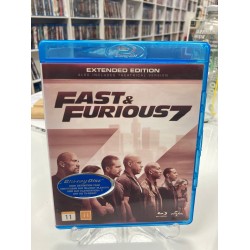FAST & FURIOUS 7 BLU RAY