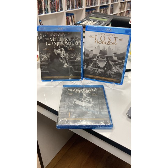 FRANK CAPRA COLLECTION ( 3 FİLM ) BLU RAY SET FRANK CAPRA COLLECTION ( 3 FİLM ) BLU RAY SET