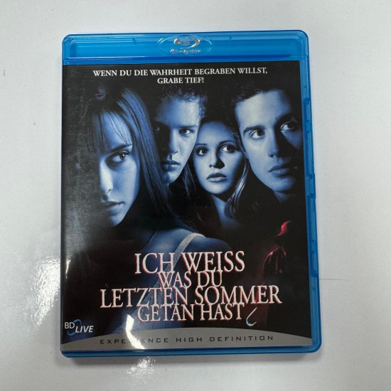 GECEN YAZ NE YAPTIGINI BILIYORUM - I KNOW WHAT YO DID LAST SUMMER (1997) BLU RAY