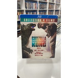 GODZILLA & KONG COLLECTION 4 FILM BLU RAY BOX SET