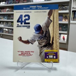 42 : THE JACKIE ROBINSON STORY BLU RAY + DVD DIGITAL COPY