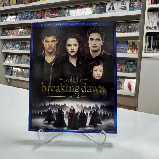 THE TWILIGHT SAGA : BREAKING DOWN PART 2 BLU RAY