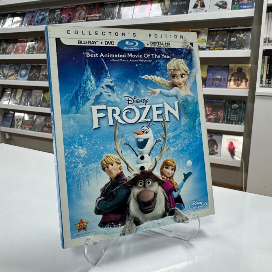 FROZEN COLLECTOR'S EDITION BLU RAY + DVD 