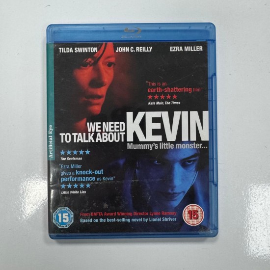 WE NEED TO TALK ABOUT KEVIN BLU RAY ( ARTIFICIAL EYE )