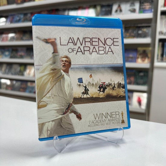 LAWRENCE OF ARABIA BLU RAY ( 3 BLU RAY + SOUNDTRACK CD )