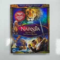 THE CHRONICLES OF NARNIA : THE VOYAGE OF THE DAWN TREADER BLU RAY + DVD + DVD DIGITAL COPY