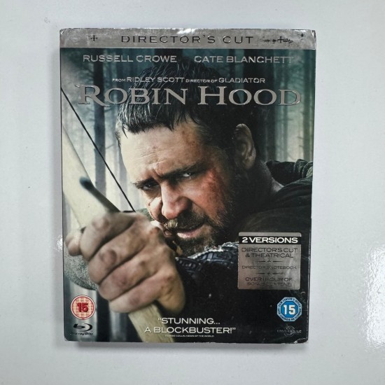 ROBIN HOOD BLU RAY + BONUS DVD