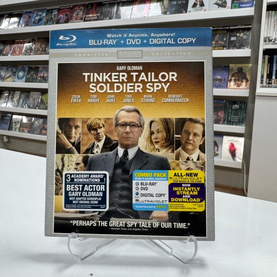 TINKER TAILOR SOLDIER SPY - KOSTEBEK BLU RAY + DVD 