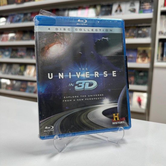THE UNIVERSE IN 3D - 4 DISC COLLETION BLU RAY