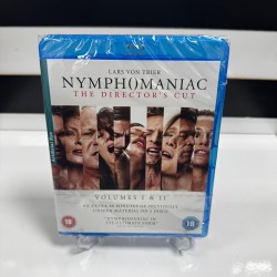 NYMPHOMANIAC VOLUME 1-2 BLU RAY ( THE DIRECTOR'S CUT )