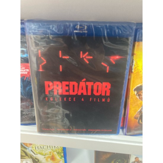 PREDATOR - 4 FILM BLU RAY BOX SET PREDATOR - 4 FILM BLU RAY BOX SET