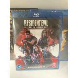 RESIDENT EVIL : WELCOME TO RACCOON CITY BLU RAY
