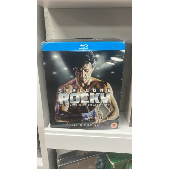 ROCKY - HEAVYWEIGHT COLLECTION 6 MOVIES BLU RAY BOX SET ROCKY - HEAVYWEIGHT COLLECTION 6 MOVIES BLU RAY BOX SET