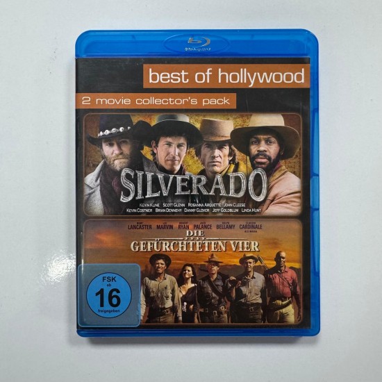 SILVERADO + THE PROFESSIONALS 2 FILM BLU RAY SET